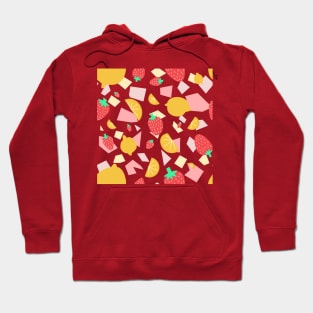 Strawberry Lemonade Pattern Hoodie